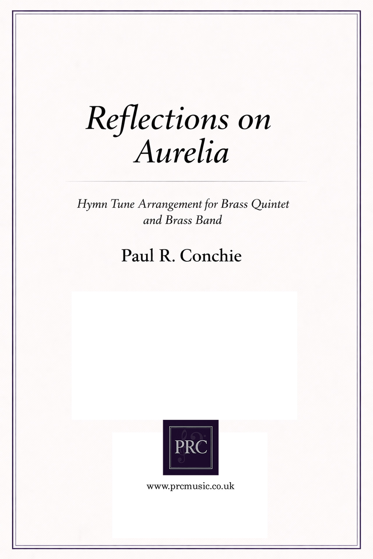 Reflections on Aurelia (Score Only)
